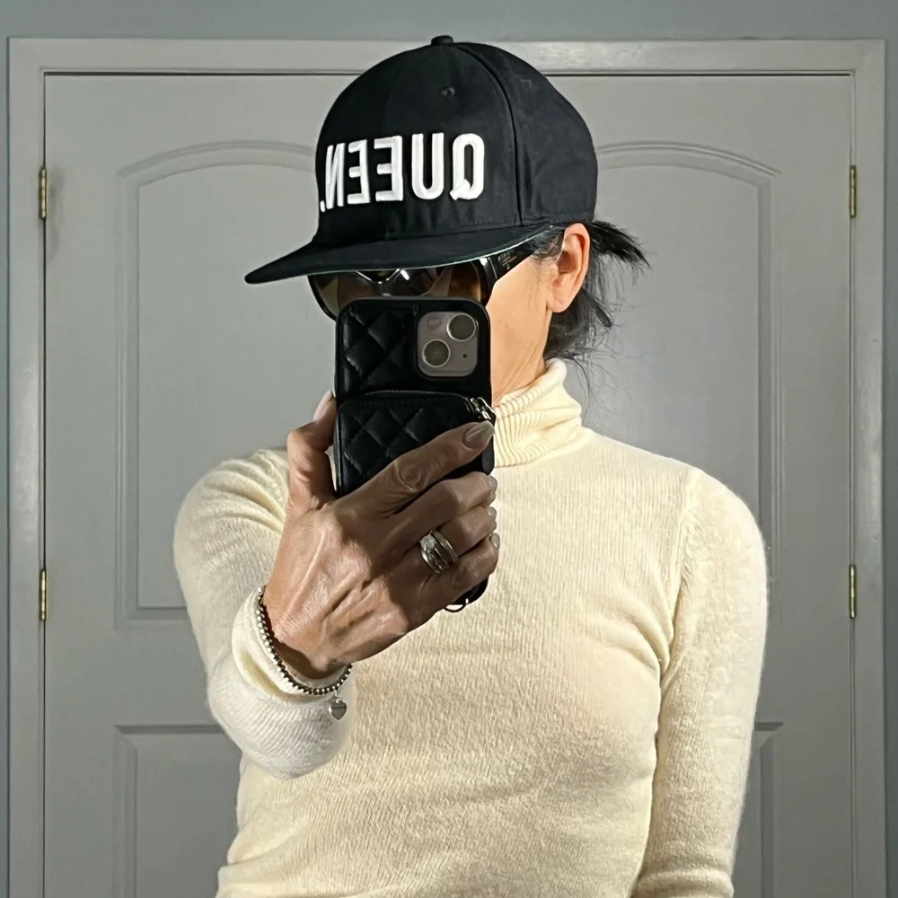 ASVP QUEEN graphic baseball cap hat - Picture 3 of 6